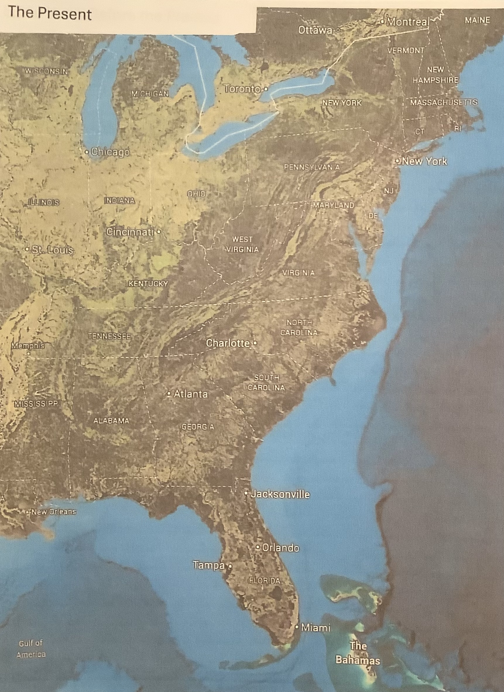 world map atlas