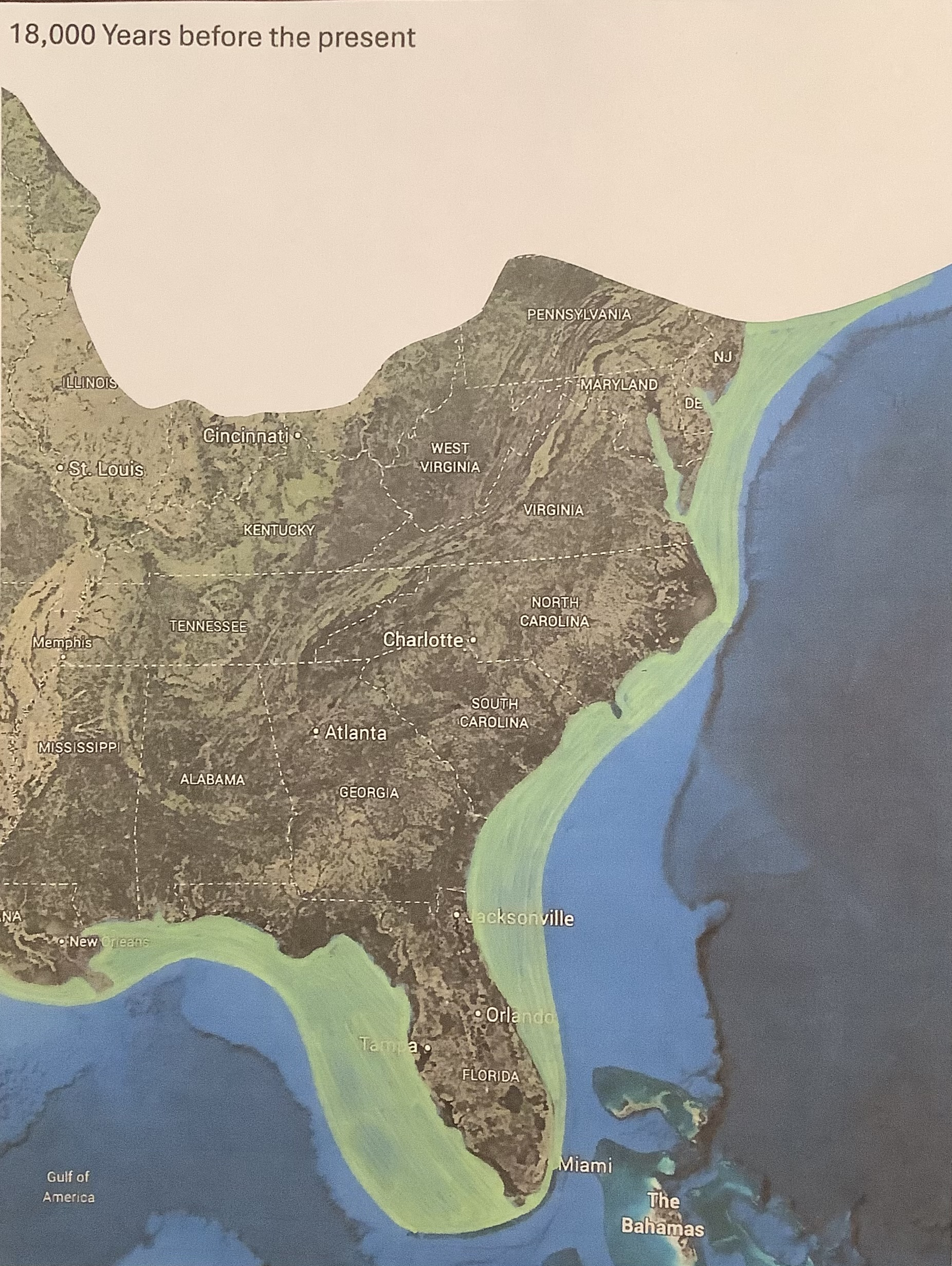 vintage world map