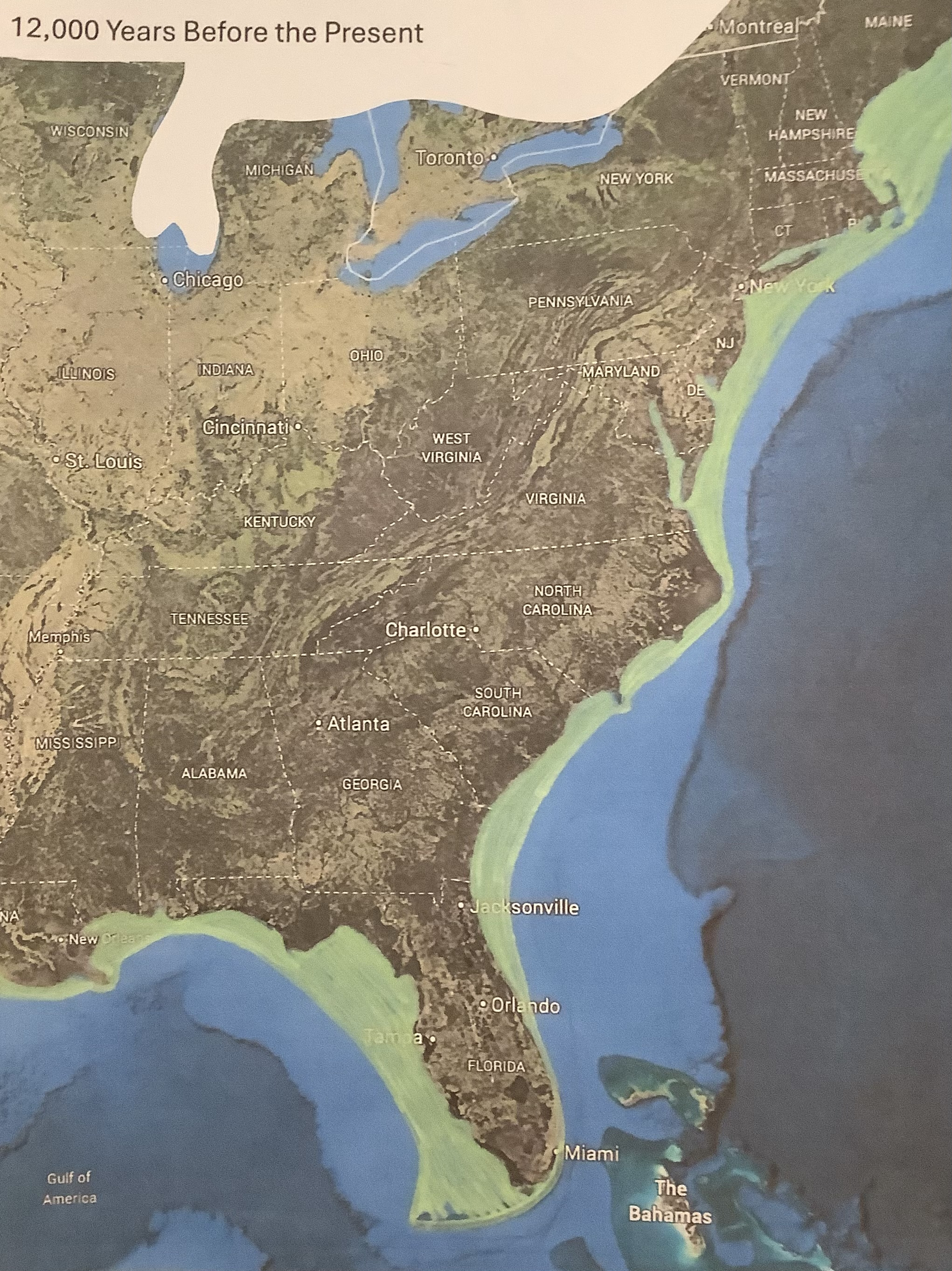 paleogeography map